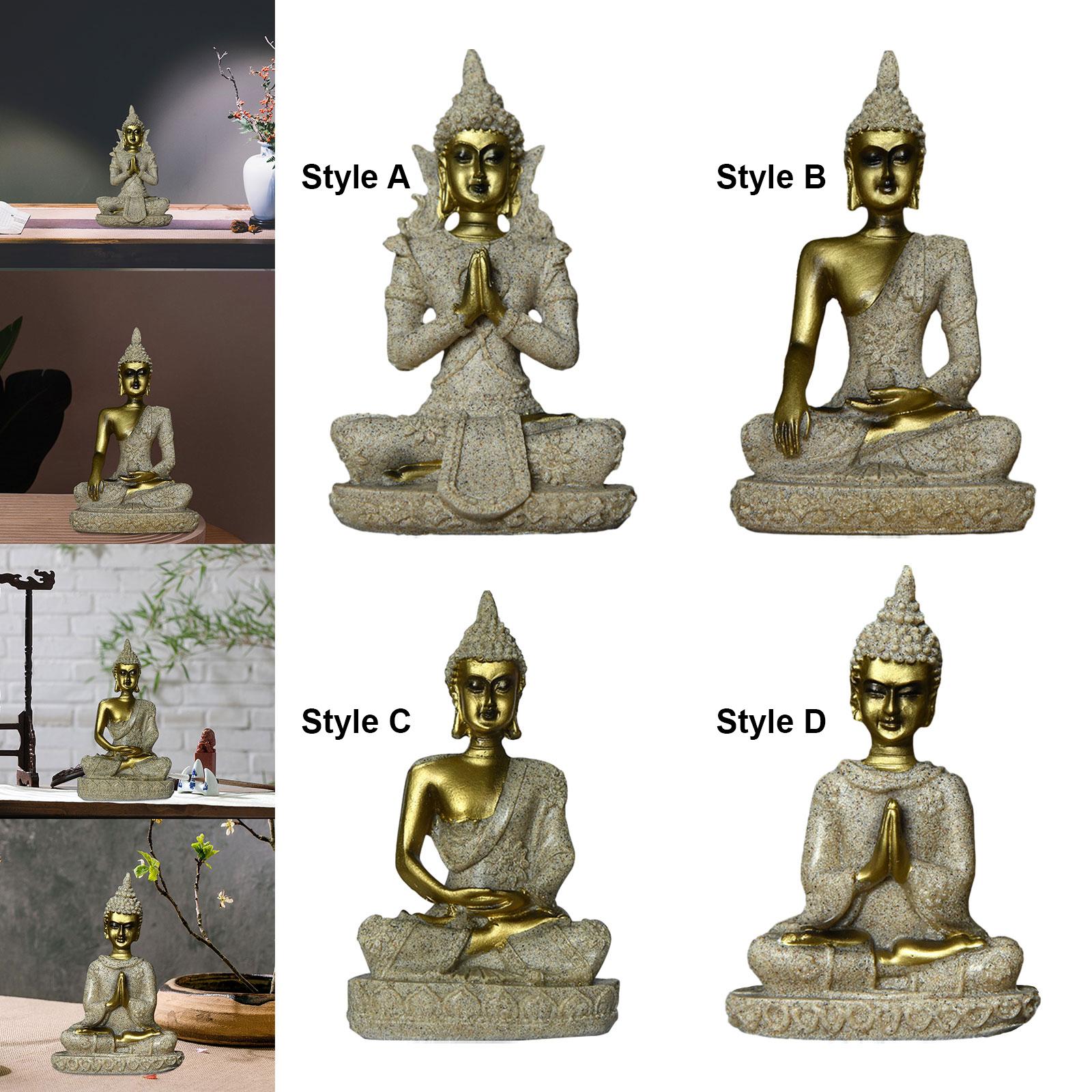 ของตกแต่งสไตล์พุทธ รูปปั้นพระพ - Resin Art Work บทวิจารณ์และราคา