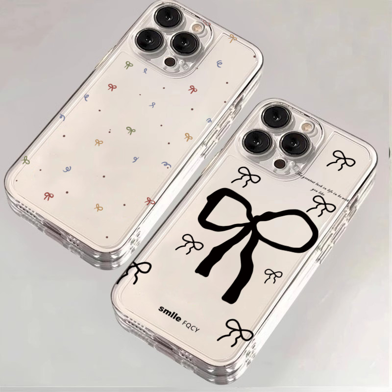 เคสโทรศัพท์ใสลายโบว์สีสันสดใสส - Resin Art Case บทวิจารณ์และราคา