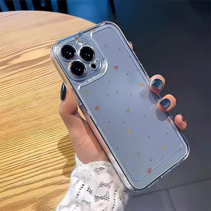 เคสโทรศัพท์ใสลายโบว์สีสันสดใสส - Resin Art Case บทวิจารณ์และราคา