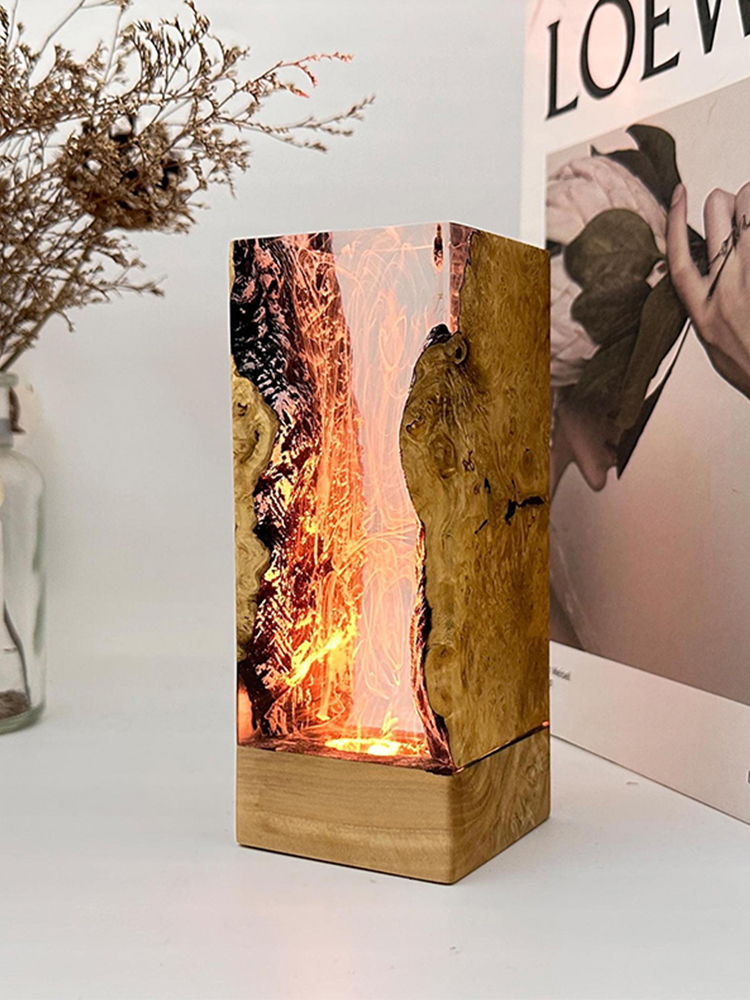 โคมไฟเรซิ่นรูปทรงสิ่งมีชีวิตใน - Resin Art Baby บทวิจารณ์และราคา