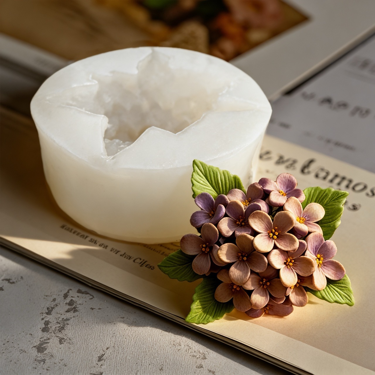 ชุดแม่พิมพ์ซิลิโคนรูปดอกกุหลาบ - Resin Art Rose บทวิจารณ์และราคา