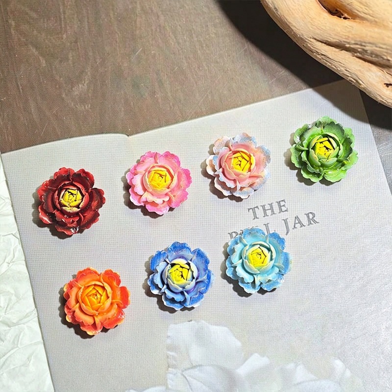50 ชิ้น คละสี คาโบชองเรซิ่นกุห - Resin Art Rose บทวิจารณ์และราคา