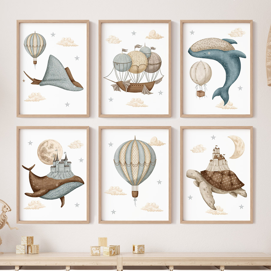 ภาพวาดวาดรูปวาฬ เต่า ปราสาท บอ - Resin Art Baby บทวิจารณ์และราคา